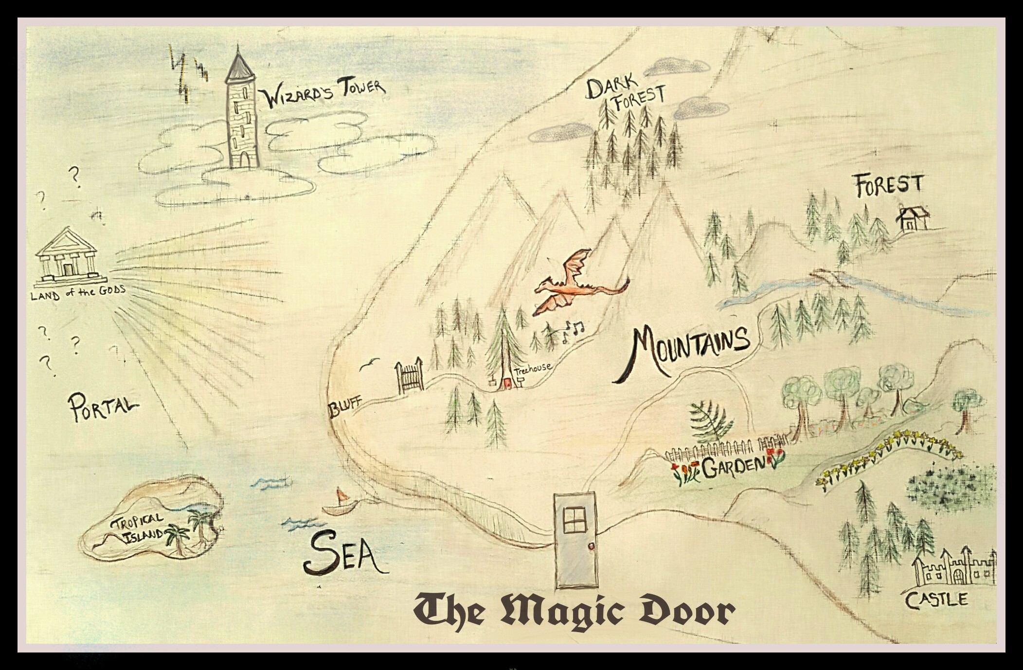 The Magic Door Map