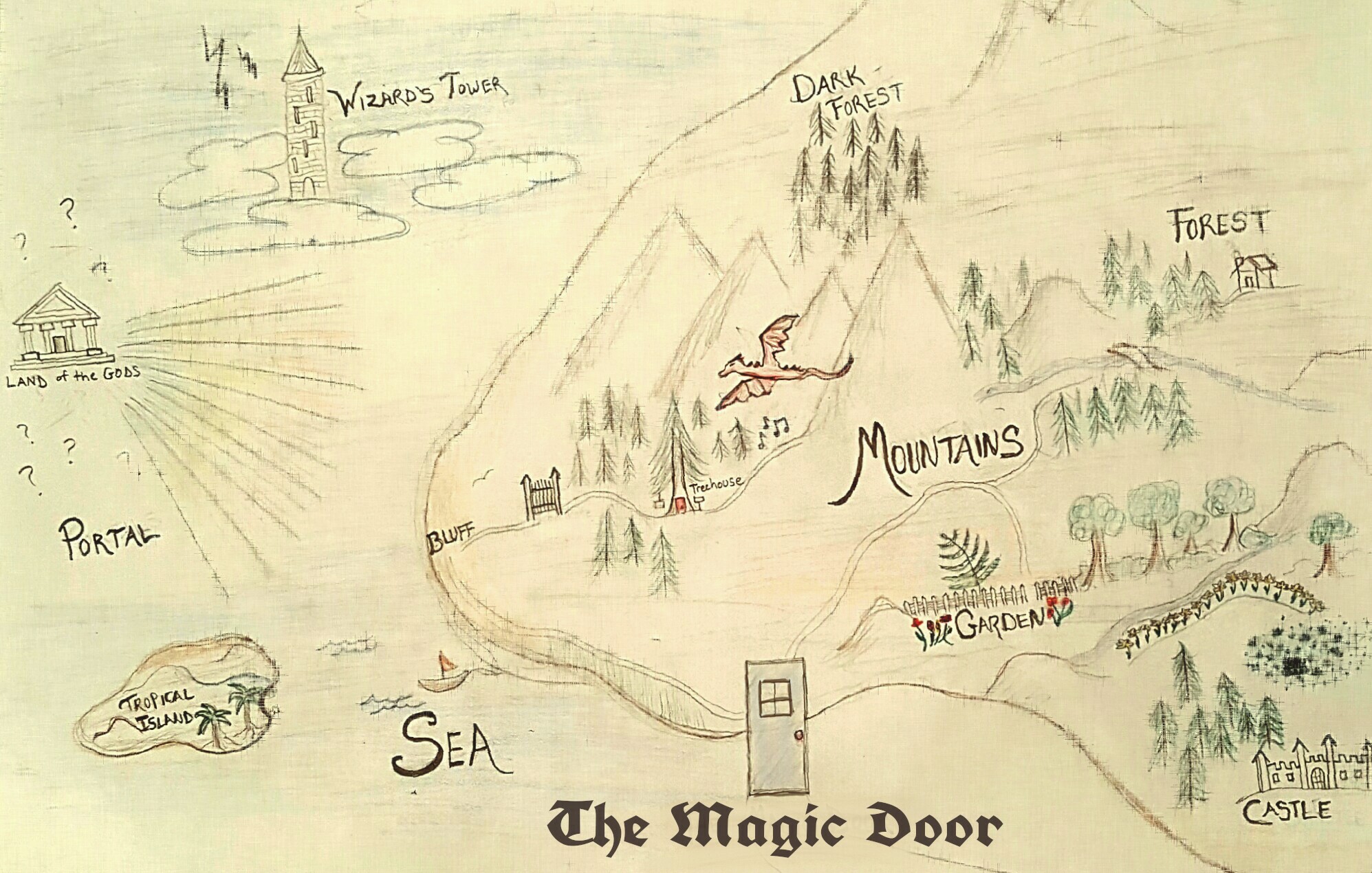 The Magic Door Map
